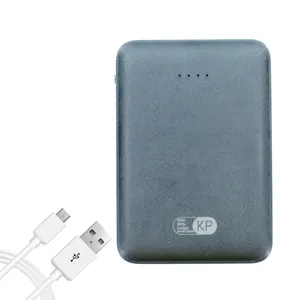 شارژر همراه کینگ کی پی اند پاور مدل KP-56 ظرفیت 5000 میلی آمپر ساعت به همراه کابل تبدیل MicroUSB