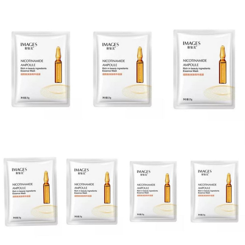 ماسک صورت ایمجز مدل Nicotinamide Ampoule وزن 25 گرم بسته 7 عددی