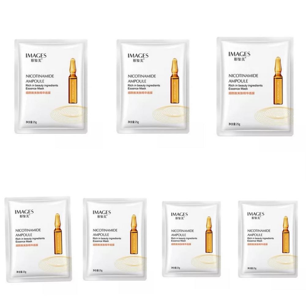 ماسک صورت ایمجز مدل Nicotinamide Ampoule وزن 25 گرم بسته 7 عددی -  - 2