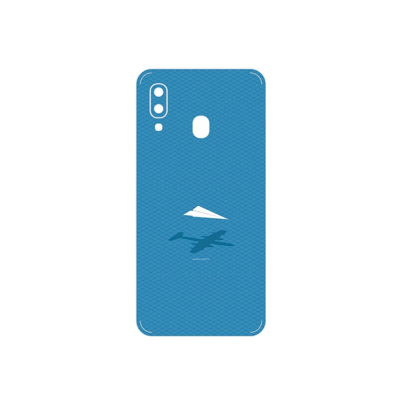 برچسب پوششی ماهوت مدل Minimal Paper Airplane مناسب برای گوشی موبایل سامسونگ Galaxy A40