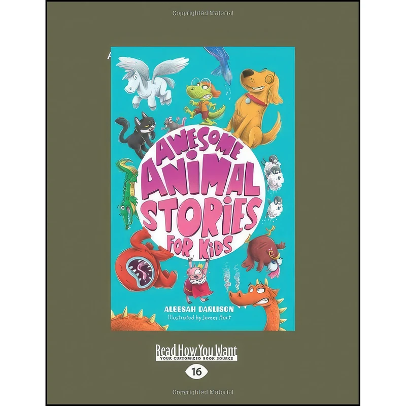 کتاب Awesome Animal Stories for Kids اثر Aleesah Darlison انتشارات تازه ها