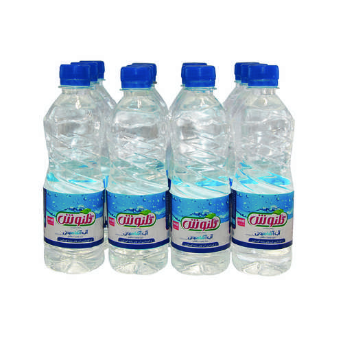 آب آشامیدنی گلنوش - 0.5 لیتر بسته 12 عددی