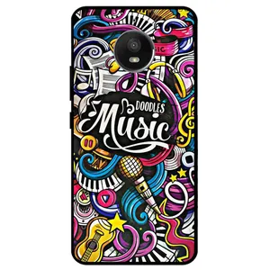 Megafone Music 8241 Cover For Motorola Moto E4 Plus