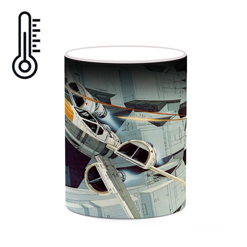 ماگ حرارتی کاکتی مدل بازی جنگ ستارگان Star Warsː TIE Fighter کد mgh30373