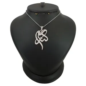 گردنبند نقره زنانه ترمه ۱ طرح گندم کد mas 00371