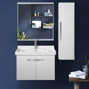 ست کابینت و روشویی مدل i4 به همراه آینه و باکس