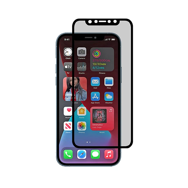 محافظ صفحه نمایش حریم شخصی مدل Pv مناسب گوشی موبایل اپل Iphone 12 Pro