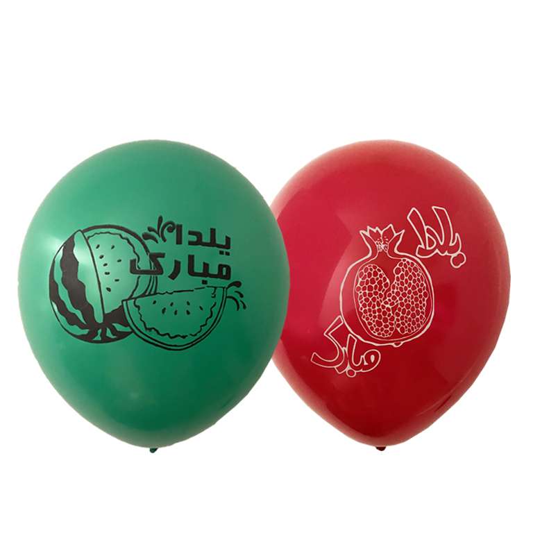  بادکنک سورتک مدل یلدا کد STY227 بسته 4 عددی