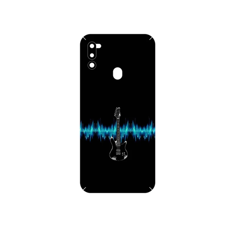 برچسب پوششی ماهوت مدل Electric Guitar مناسب برای گوشی موبایل سامسونگ Galaxy M21 (2021) Edition
