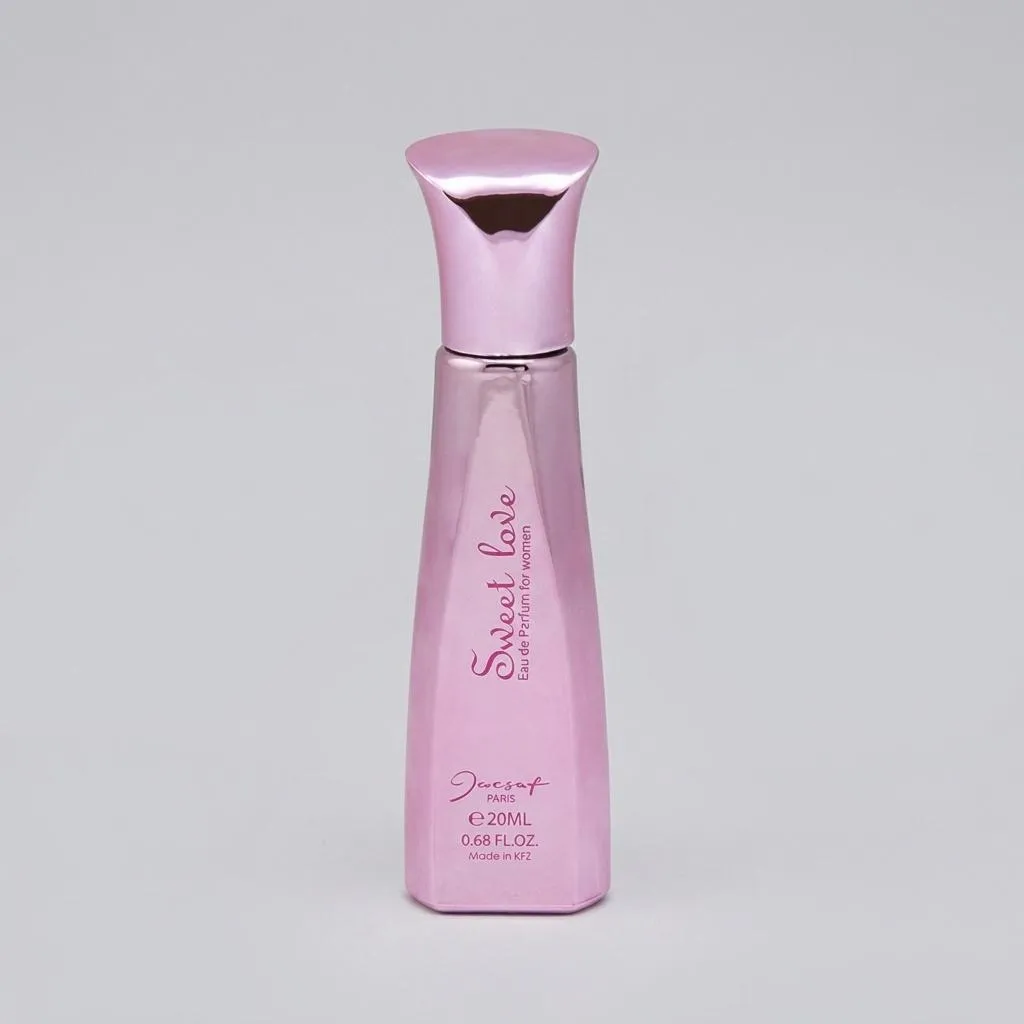 عطر جیبی زنانه ژک ساف مدل Sweet Love حجم 20 میلی لیتر