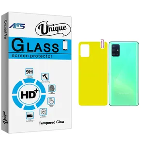 AFS Unique Glass Back Protector For Samsung Galaxy a51