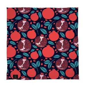 دستمال سر و گردن 27 طرح انار کد J12