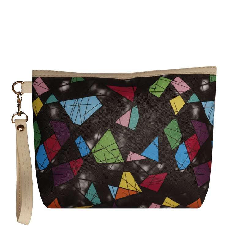 کیف لوازم آرایش زنانه مدل چرم بوستان 015