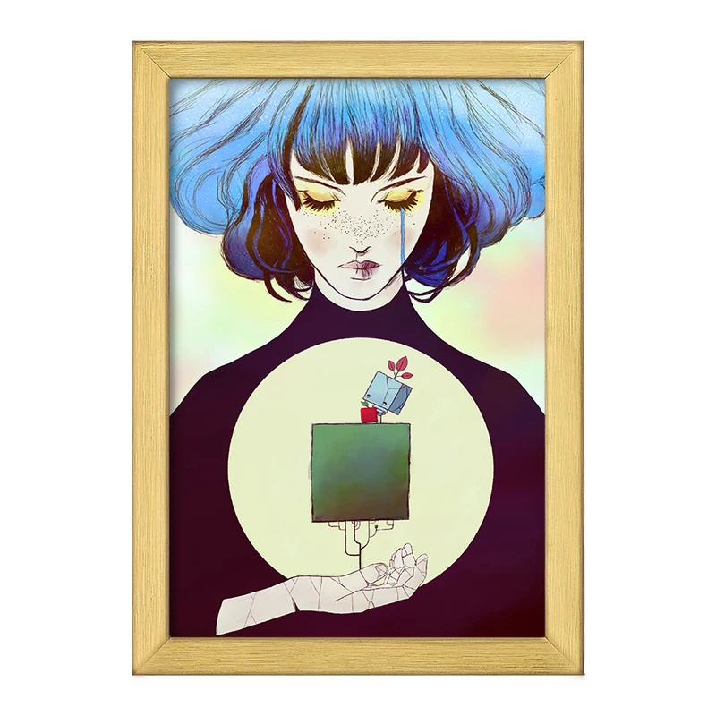 تابلو خندالو طرح بازی گریس (Gris) کد 35538