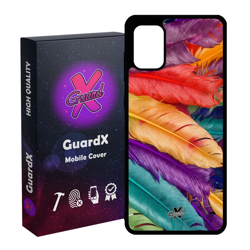 کاور گارد ایکس طرح Feather مدل Glass10180 مناسب برای گوشی موبایل سامسونگ Galaxy A31