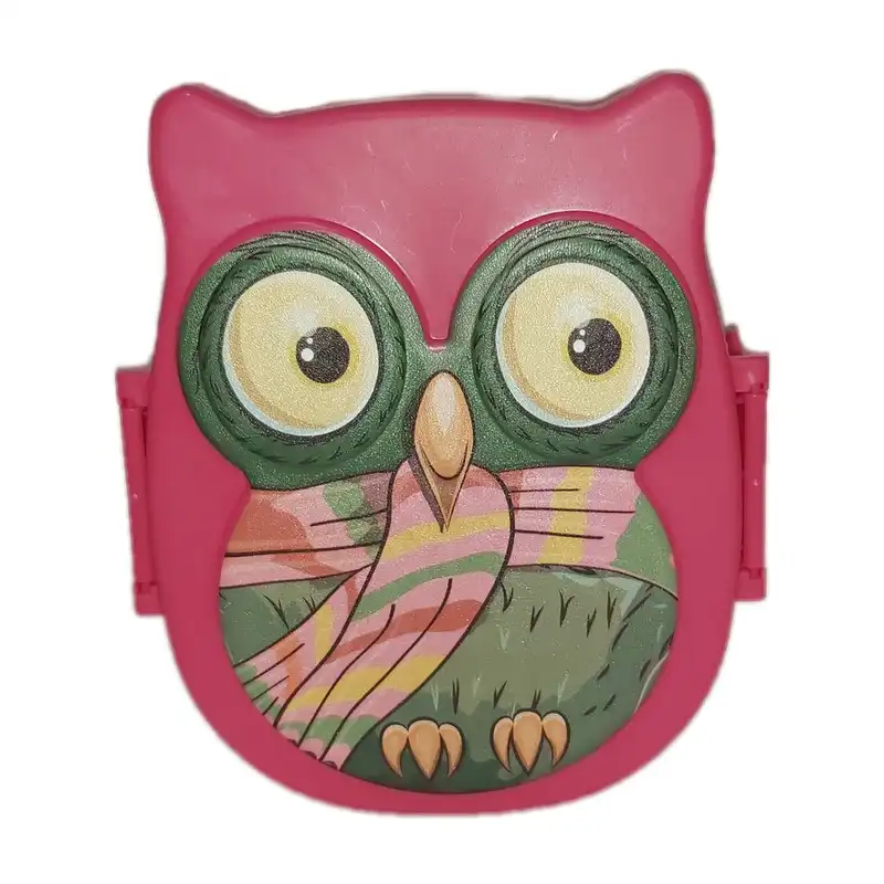 ظرف غذا کودک مدل جغد کد 004