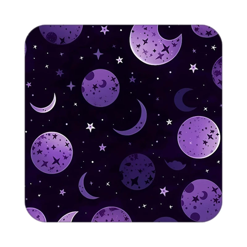 زیر لیوانی کاکتی طرح ماه و ستاره مدل mp52935