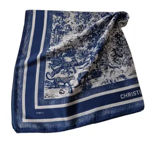 مینی اسکارف زنانه مدل طبیعت جنگل