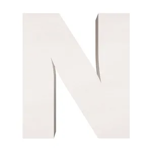 ماکت دکوری طرح حروف برجسته کد N-MEDIUM