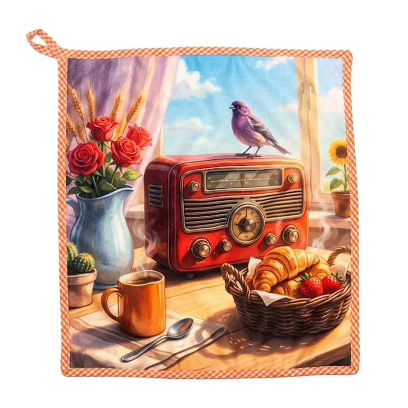 دستمال رطوبت‌گیر خانه و آشپزخانه حوله‌ای مدل Kitchen82