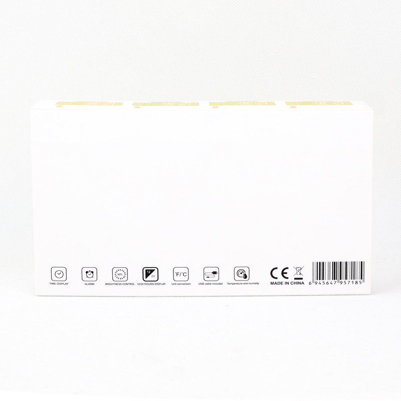 ساعت رومیزی طرح بامبو مدل DS-5718LW