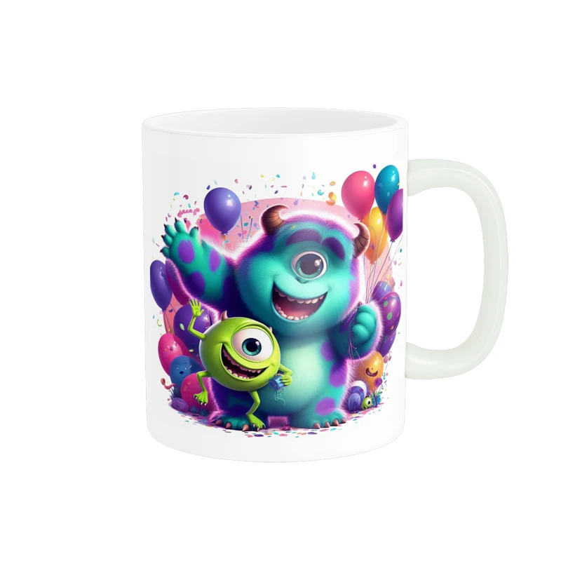 ماگ پاد آفرین مدل فانتزی طرح سالیوان و مایک ترند کد p11096