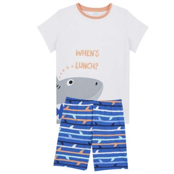 ست تی شرت و شلوارک پسرانه مدل 0022-pen