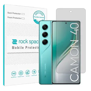 Rock space Resistant model transparent screen protector suitable for Tecno Camon 40 mobile phone
