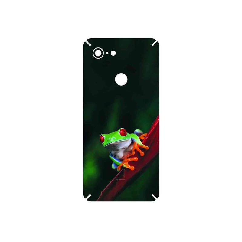 برچسب پوششی ماهوت مدل Frog مناسب برای گوشی موبایل گوگل Pixel 3