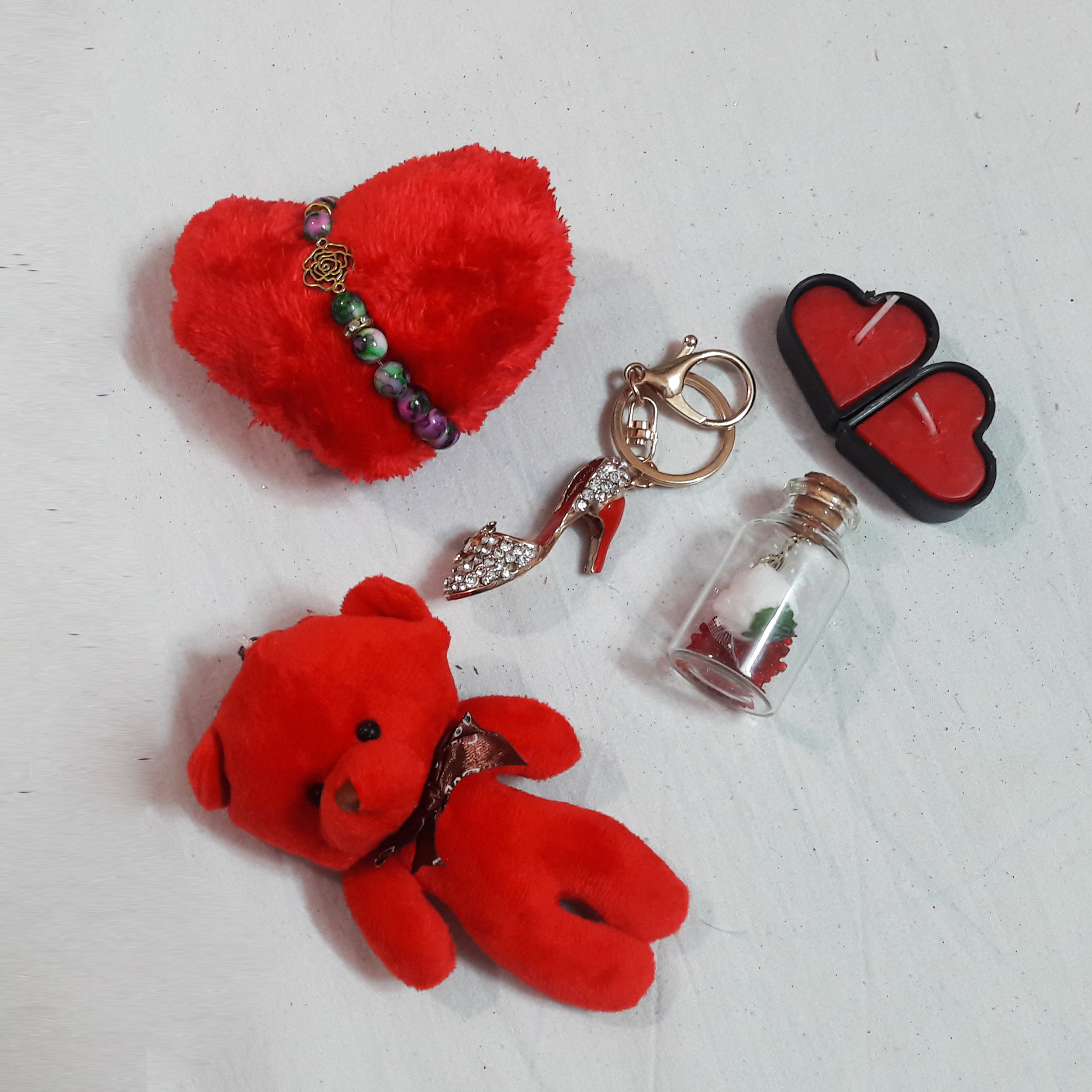 ست هدیه عروسک طرح خرسی مدل مروارید  کد 002