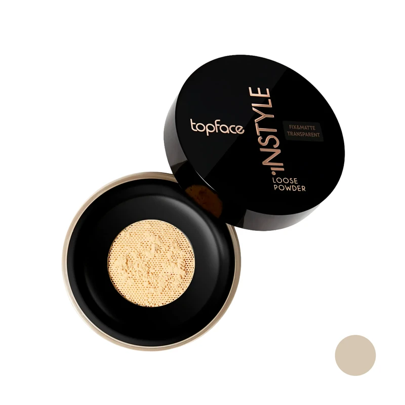 پودر تثبیت کننده آرایش مات تاپ فیس سری Instyle مدل Loose شماره 104 وزن 10 گرم
