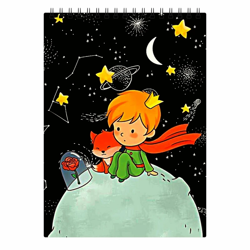  دفتر نقاشی لنکامر مدل شازده کوچولو کد A5-281msk