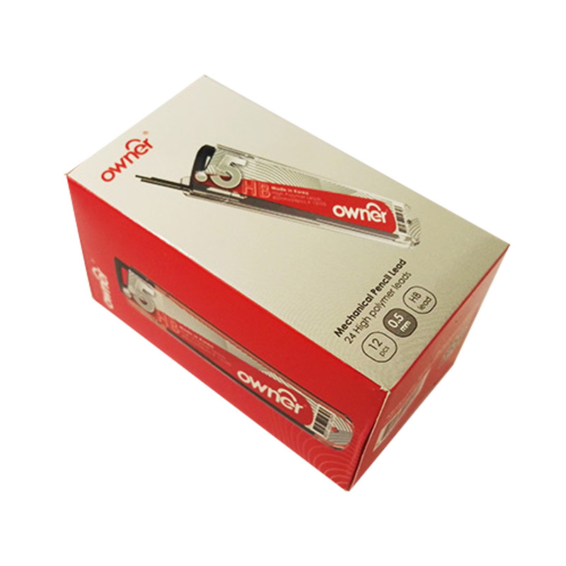 نوک مداد نوکی 0.5 میلی متری اونر مدل High Polymer بسته 12 عددی نوک مداد نوکی 0.5 میلی متری اونر مدل High Polymer بسته 12 عددی