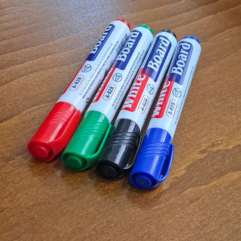 ماژیک وایت برد مدل A-828 بسته 4 عددی