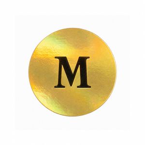 برچسب مدل هولوگرام طرح M بسته 200 عددی