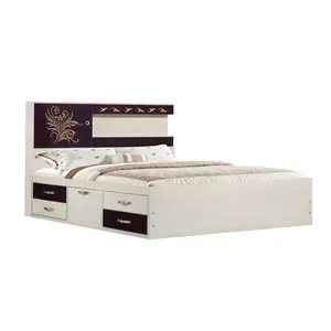 تخت خواب دو نفره کد 2212 سایز 160x200 سانتی متر