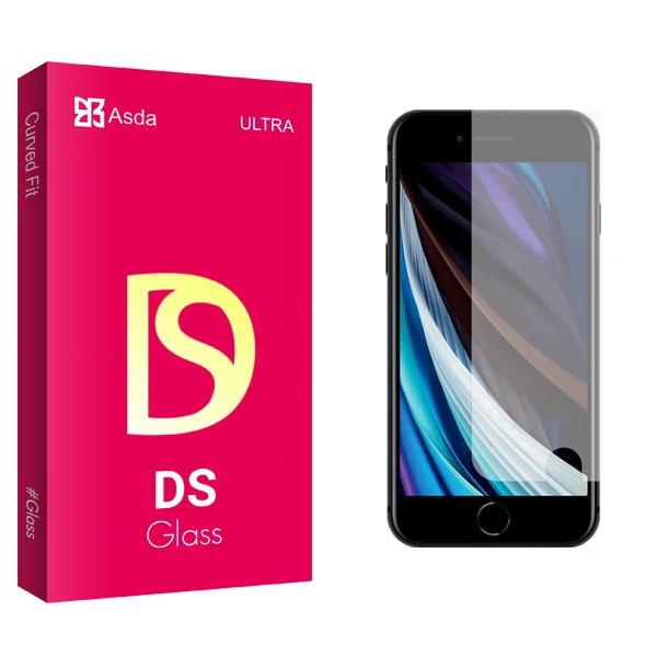 محافظ صفحه نمایش آسدا مدل DS glass مناسب برای گوشی موبایل اپل iphone SE 2020