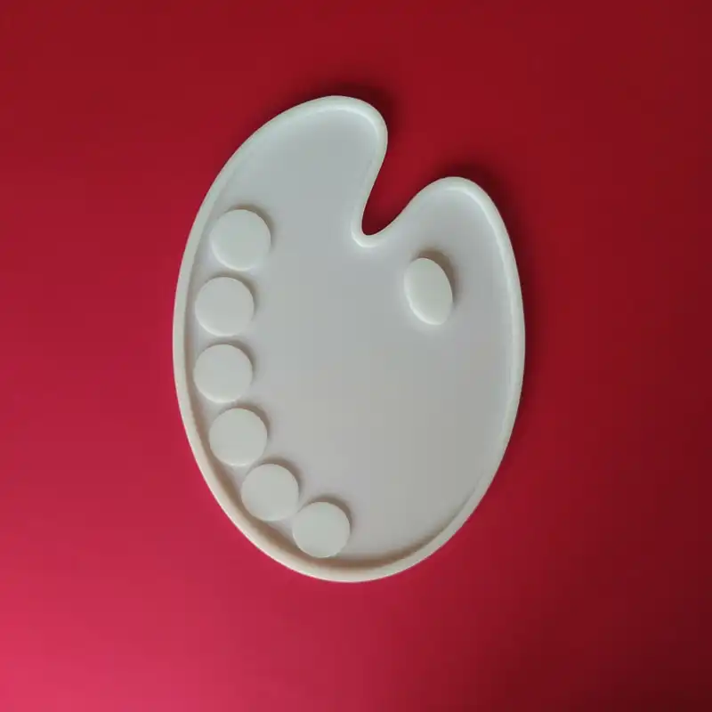 قالب رزین مدل پالت رنگ نقاشی