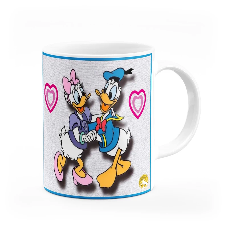 ماگ هومرو طرح انیمیشن دیزی داک مدل MG3666