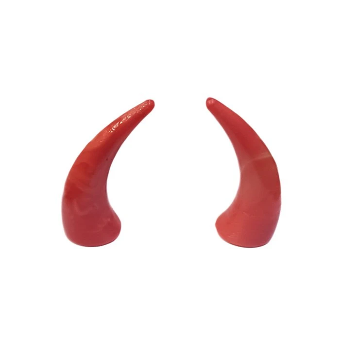 شاخ تزئینی کلاه کاسکت مدل بلند کد 110 مجموعه 2 عددی