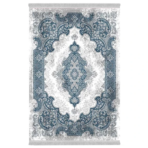 فرش پارچه‌ای دفه مدل فرشینه طرح مدرن کد 397