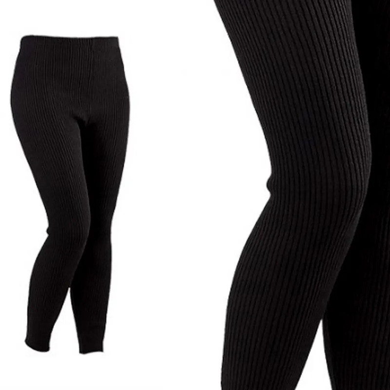 لگینگ زنانه مدل کبریتی رنگ مشکی