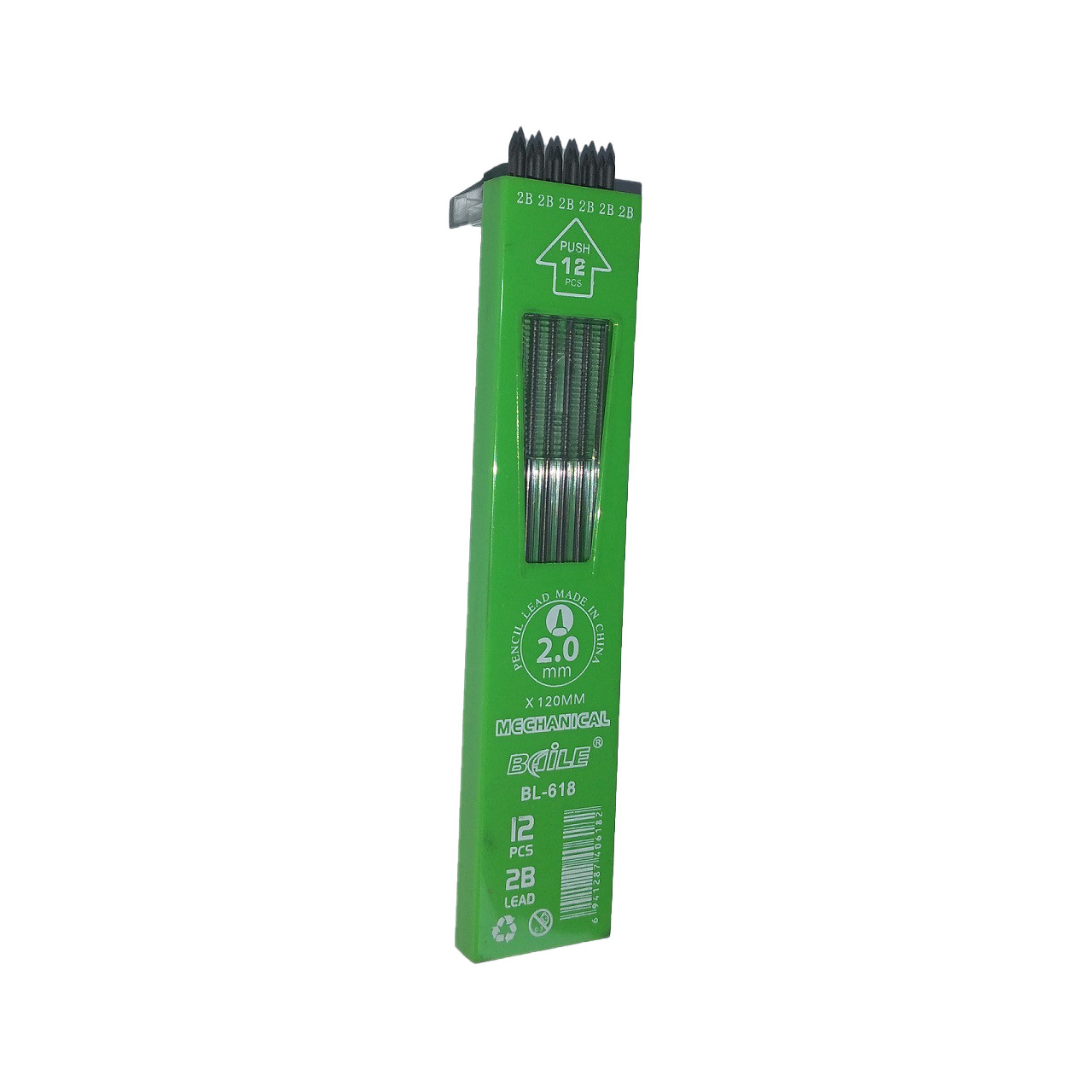 نوک مداد نوکی 2 میلی متری یونی وی مدل UW-620 یک بسته دوازده عددی نوک مداد نوکی 2 میلی متری یونی وی مدل UW-620 یک بسته دوازده عددی