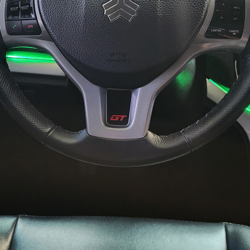 برچسپ کروز کنترل و فرمان رهام مدل SH0032مناسب برای شاهین  بسته 2 عددی