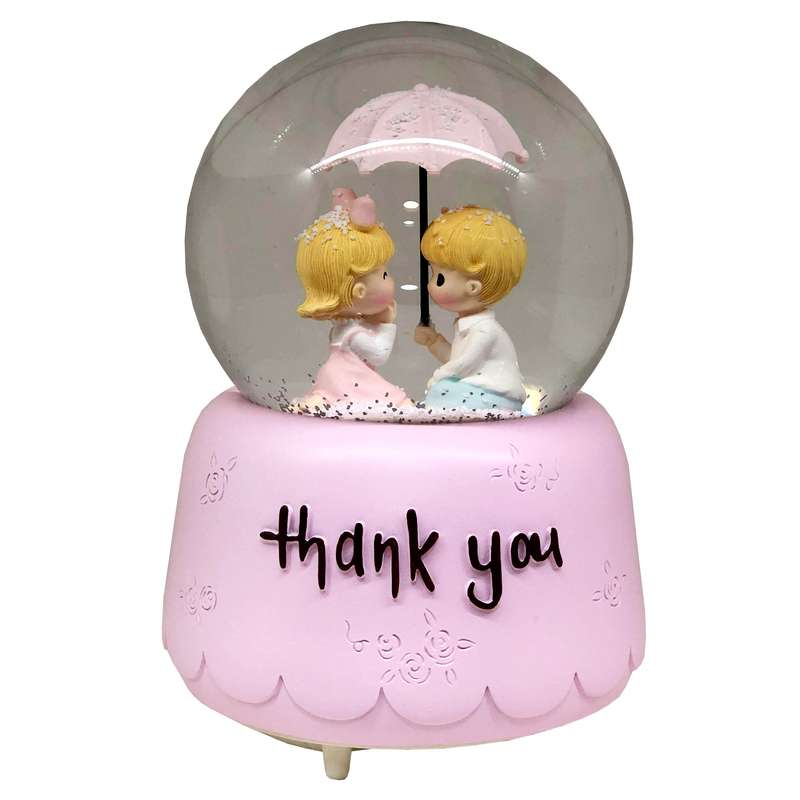 گوی موزیکال مدل Thank you کد PB4064