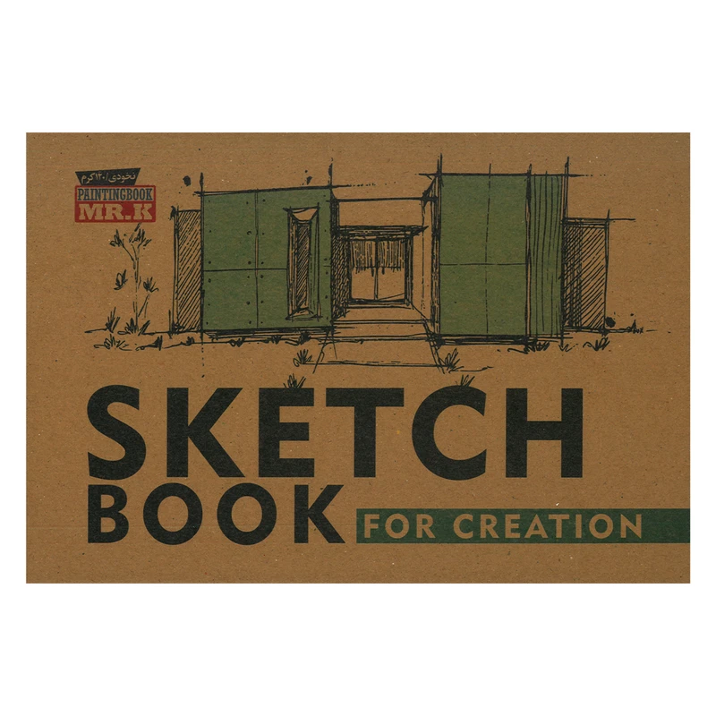 دفتر طراحی 50 برگ انتشارات نودا مدل کد 544