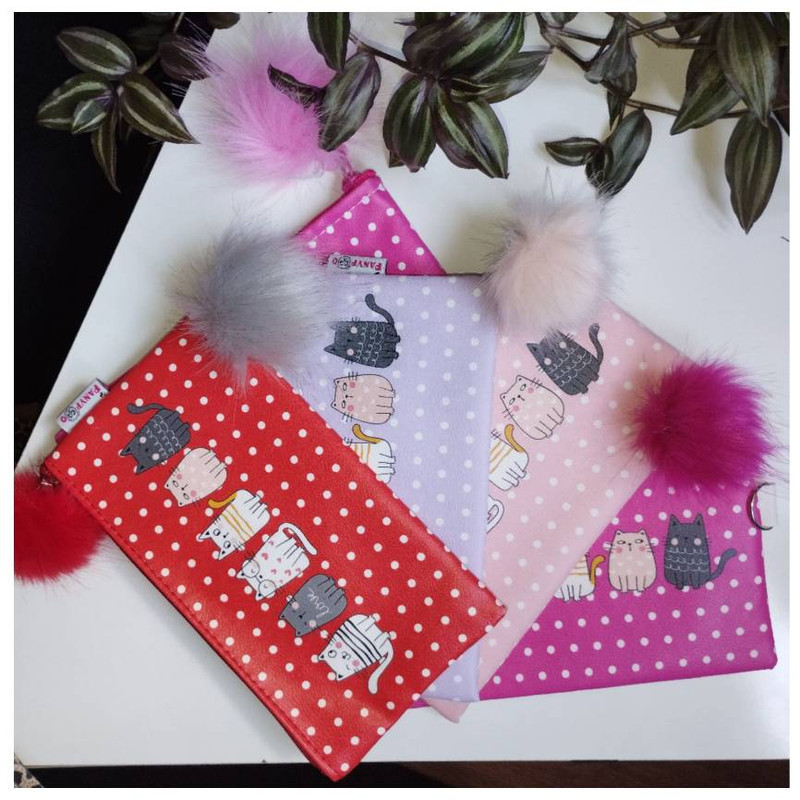 جامدادی پانی پو مدل  گربه شاد