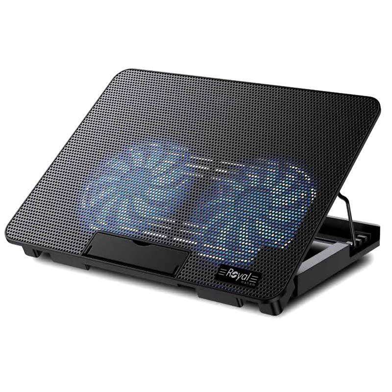 پایه خنک کننده لپ تاپ مارک رویال مدل RFL-325 با قابلیت تنظیم ارتفاع پایه خنک کننده لپ تاپ مارک رویال مدل RFL-325 با قابلیت تنظیم ارتفاع