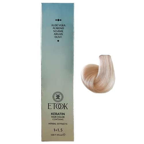 رنگ مو ایتوک سری هایلایت شماره 12.56 حجم 100 میلی لیتر رنگ مرواریدی استرالیایی