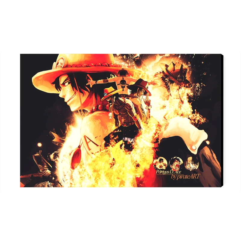 تابلو شاسی عرش مدل انیمه وان پیس One Piece کد As1574